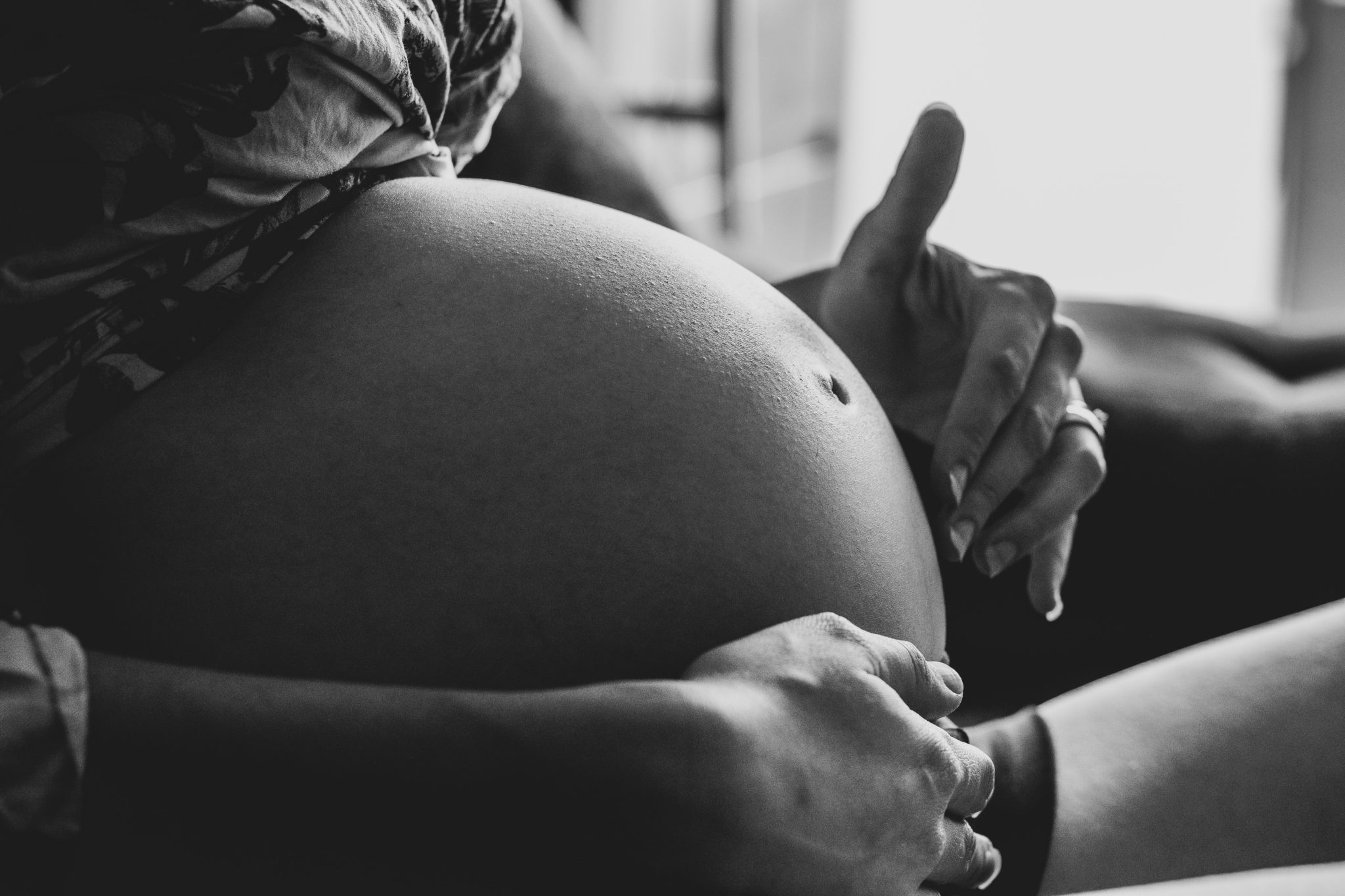 Pregnant woman birth