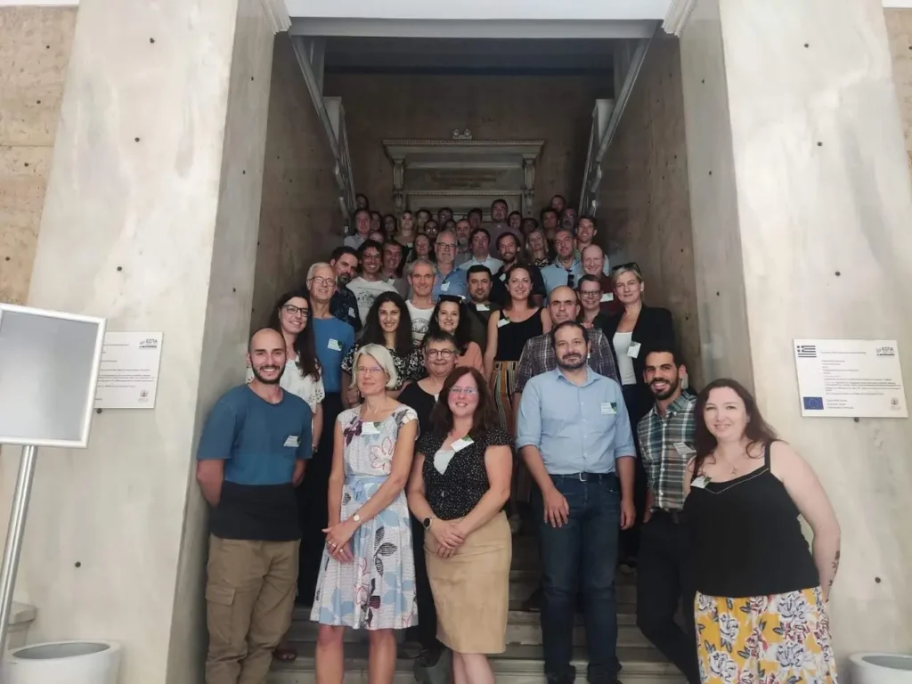 group photo of about 40 people taken during the Action final meeting