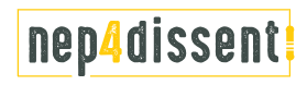 NEP4DISSENT logo